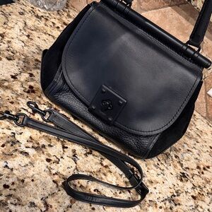 Vtg Coach Drifter Leather and Suede Crossbody Tote
